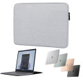 for Microsoft Surface Laptop 5 4 Studio 2 Go 3 Bag Waterproof Canvas Sleeve Notebook Carry Handbag Anti-Drop Case Zip Pouch. 