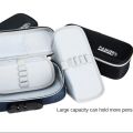 Password Lock Pencilcase Large Capacity Pencil Box Durable Solid Color Pen Holder Office Supply School Stationery. 