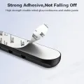 Cable Organizer Silicone USB Cable Winder Desktop Tidy Management Clips Cable Holder. 