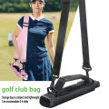 Mini Lightweight Nylon Golf Club Carrier Bag Carry Driving Range Travel Bag Golf Training Case With Adjustable Shoulder Straps Fengshi. 