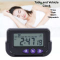 BadgeCar Dash Board and Home Table Clock Digital Clock Examination Use Clock Alarm Clock Stop Watch Date Sport Clock. 