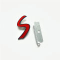 3D Metal Mini Cooper S Front Grille Badge Emblem Sticker Decal for Mini R50 R52 R53 R56 R57 R58 F55 F56 Car Styling Accessories. 