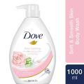Dove Soothing Rose & Aloe Vera Body Wash for Replenished Skin, Refreshing Scent 1L REV. 