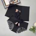 Couple Underwear One Man and One Woman Ice Silk Lace Personality Funny Underwear Women2023New Trendy Thin Summer. 