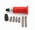 7 in 1 Impact Screwdriver Set, Manual Reversible Impact Screw Driver Kit Heavy Duty Multi-functional Steel Impact Screwdriver Bit Set with Case. 