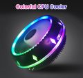 UFO-R Cool Storm Hydraulic Bearing RGB CPU Air Cooler Fan For AMD Intel. 