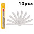 10PCS Paper Cutter Blade Alloy Steel Art Blades  Carving Cutter For Office Stationery School Craft Class Replacement Blades. 