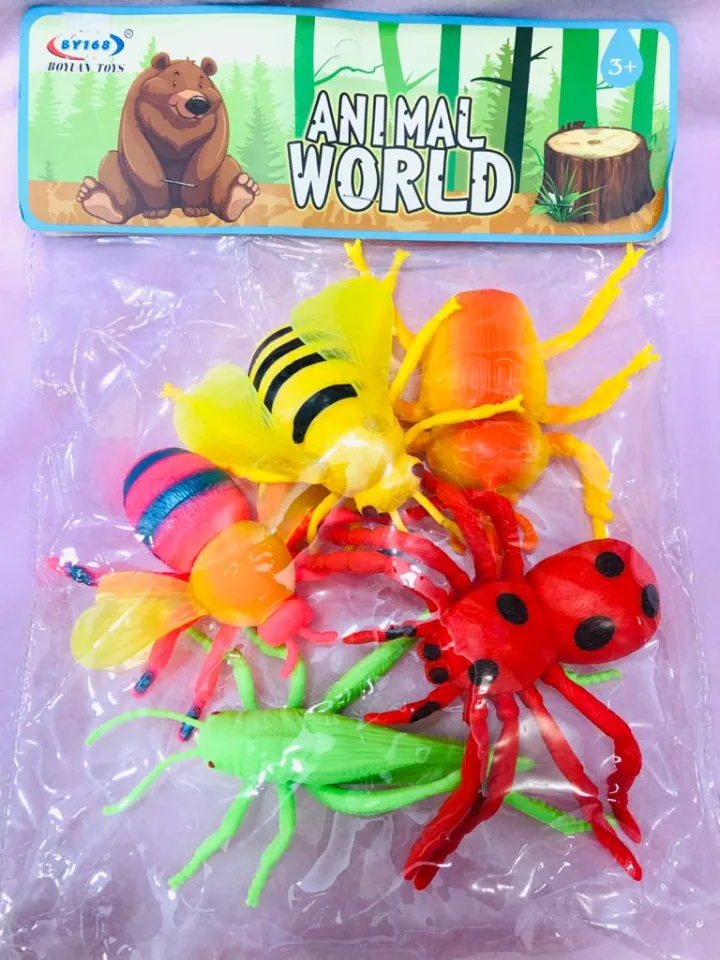 Rubber bugs toys online