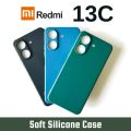 CS Soft Silicone Case For Redmi 13C Back Cover Ultra Slim Matte Silicon Case Anti Slip Soft Flexible Cover For Girls Boys Cute New. 