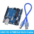 Arduino UNO R3 MEGA328P ATMEGA16U2 Development Board With Cable. 