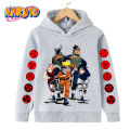Naruto Children Costume Spring Boy Hoodie Kids Clothes Funny Uzumaki Akatsuki Hoodies for Teen Girls 4-14Y Baby Boys Sweatshirt. 