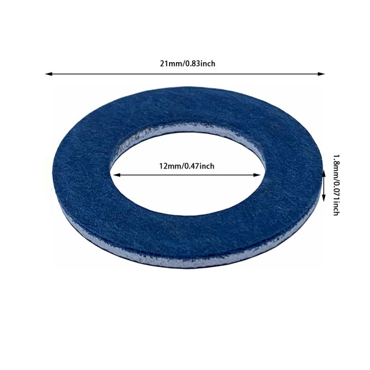 10x%2090430-12031%20Aluminum%20Oil%20Drain%20Plug%20Gaskets%20Crush%20Washer%20Seals%2012mm%20Hole%20Nut%20Seal%20Ring%20For%20Toyota%20Lexus%20-%20Image%203