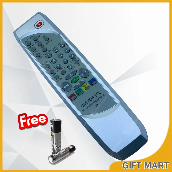 TCL%20Universal%20Multi%20Crt%20Tv%20Remote%20Controller%20&%20Free%20Batteries%20TCL%20CRT%20-%20Image%202