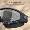 Outtobe Adult Swimming Goggles Large Frame with ear plug Waterproof Anti Fog Swim Glasses beach eye mask men women Diving Glasses Adults Water Sports Eye Protection Swimming Glasses. 