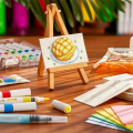 DIY Kids Magic Puffy Paint Magic Texture Painting Kit 3D Magic Foam Texture Painting. 
