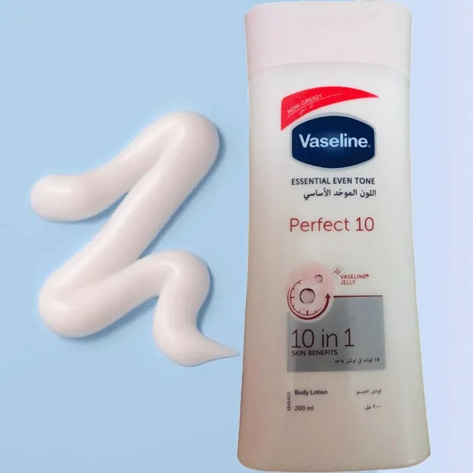 VASELINE%20Perfect%2010%20Body%20Essential%20Even%20Tone%20-%20200ml%20Lotion%20%20veel%20-%20Image%202