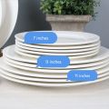 7 inch 6Pc's  Round White Coupe Rim Ceramic Porcelain Dinner Deep Soup Plates 7 inch 6 pieces set. 