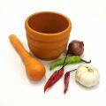 Kitchen Plastic Manual Mash Garlic Herbs Pepper Grinder Mortar Pestle Spice Crusher. 