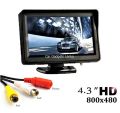 HD Mini 4.3 Inch TFT Color Monitor For Reverse Camera. 