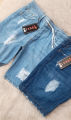 Patch Denim Short  For Men. 