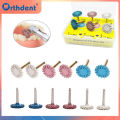 6Pcs/Set Dental Rubber Polisher Composite Resin Polishing Discs Diamond System Burs RA Dentistry Polish Wheel Spiral Flex Tools. 