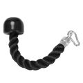 Heavy Duty Tricep Pull Down Single Rope with Snap Hook, Fitness Attachment Cable Machine Pulldown Rope for Home Gym. 