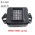 Jucaili Top quality printer top for Epson XP600 TX800 DX10 printhead for solvent printer capping station. 