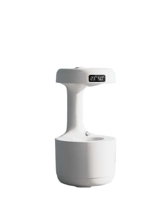 Warm Mist Humidifier for Bedroom, Desktop Humidifier Office With Anti-Gravity Humidifier, 800ML Water Tank Portable Humidifier Diffuser