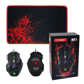 T-WOLF M1 Gaming Mouse + Gaming Mouse Pad Combo. 