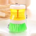 Soap Dispensing Dish Washing Brush Kitchen Cleaning Brush. 