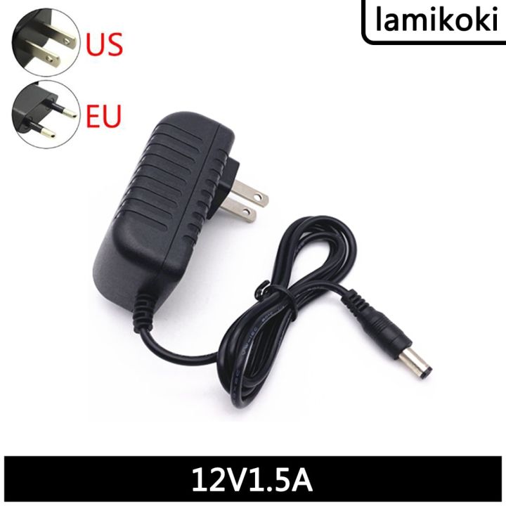 12V 1.5A Switching Power Adapter 12V 1500ma Fiber Optic Cat Router Power Camera With Indicator Light