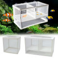 Aquarium Fish Isolation Box Small Fish Bowl Breeding Hatchery Isolation Net Baby Fish Incubator Box Aquarium Isolator For Betta. 