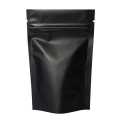 Black Ziplock Pouch Bags 100g 20x12cm. 