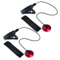2Pcs Piezo Contact Microphone Mic Pickup for Guitar Violin Banjo Mandolin Ukulele. 