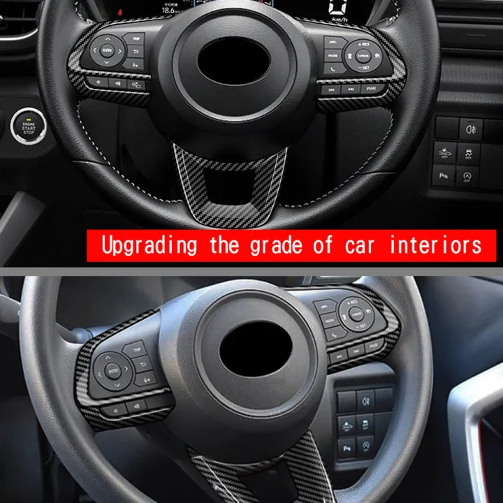 3Pcs/Set%20Car%20Steering%20Wheel%20Decoration%20for%20TOYOTA%20Raize%20200%20Series%20210A%202021%20VELOZ%202022%20Carbon%20Fiber%20-%20Image%207