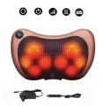 Car & Home Massage Pillow Electric Massage Headrest Automotive Neck Pillow Memory Cotton Cushion Car Seat Cervical Vertebra Pillows with Breathable Removable Cover for Neck Pain Relief Car Travel Home Office. 