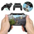 Mobile Game Controller Pubg Gamepad Joystick Fire Trigger -W10 Gamepad All-in-one Mobile Game Game Fire-Free Pad PUBG Mobile Game. 