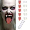 Cosplay Teeth Scary Zombie Teeth Diy Decorative for Diy Party Horror Theme Costume Party. 