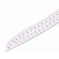 Multi-function Plastic French Curve Sewing Ruler Easy Curve Ruler for Knitters　XINYAN. 