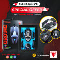 Jedel GM1080 7D RGB Gaming wired 4800 DPI E-Sport Comfortable Ergonomic Professional Multiple Accessories Gaming Mouse. 