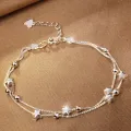 ZEBF--925 Sterling Silver Bracelet Woman Vintage Luxury Original Jewelry Accessories Fashion Designer Party Wedding Jewelry Gifts 2024. 