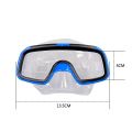 Children Diving Mask Set Anti-Fog Swimming Goggle Masks Snorkel Fins Kit for Kids Boys Girls FK88. 