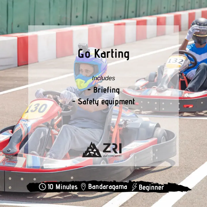 Bandaragama - Go Karting - Per Person (Min 1 Pax)