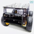 Assembly Kits - Unveiling the Optimus Jeep (4WD) - Your Ultimate DIY Robotics Adventure in Sleek Black (For Arduino, Raspberry Pi, or Magicbit). 