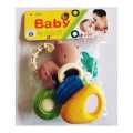 4 Pcs Baby Teething Toy Set Silicone Baby Teether Freezer Safe Soothing Teether Set 3+ Months. 
