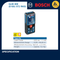 BOSCH Range Finder GLM 40 | GLM 400 Professional ( 0 601 072 9K0 | 0 601 072 RK0 ). 