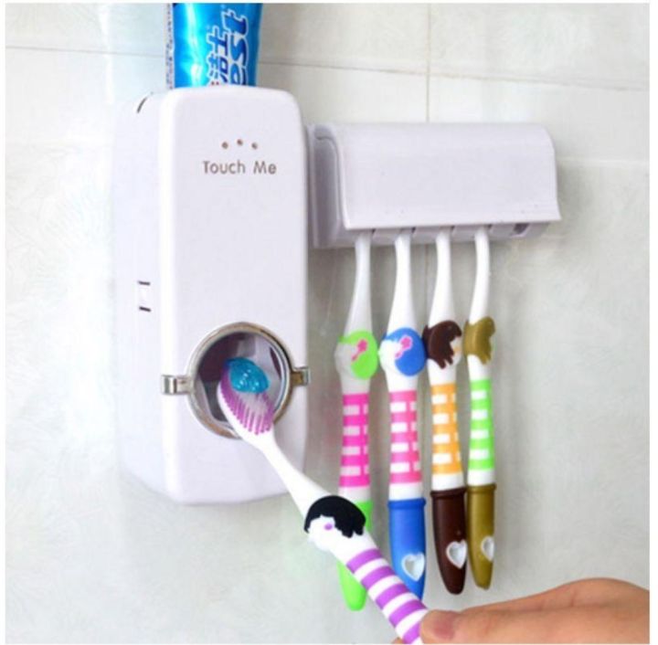 Touch%20Me%20&%20Use%20Me%20Automatic%20One-Touch%20Toothpaste%20Dispenser%20With%20FREE%20Brush%20Holder%20-%20Image%203