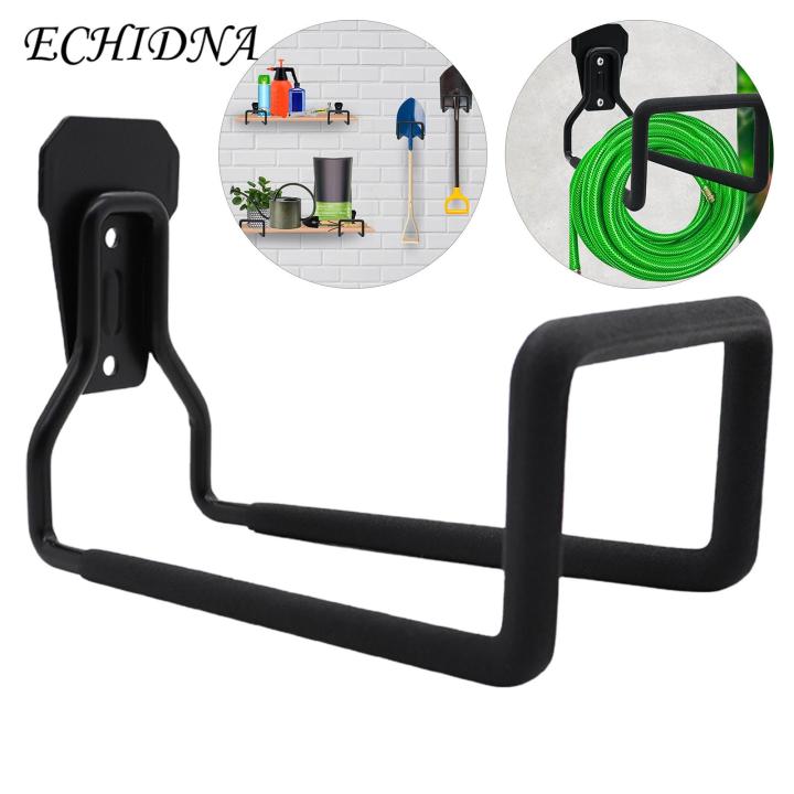 Water Hose Storage Rack Sturdy Wall-mounted Garden Hose Holder for Easy Storage Heavy Duty Steel Hook Hanger with Strong Load Bearing Capacity Perfect Gardening Tool