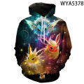 Pokemon Pikachu Pokémon Manga fleece sweater Coat Children's Clothes Casual Fashion Cartoon pullover Clothes Kids Baby. 