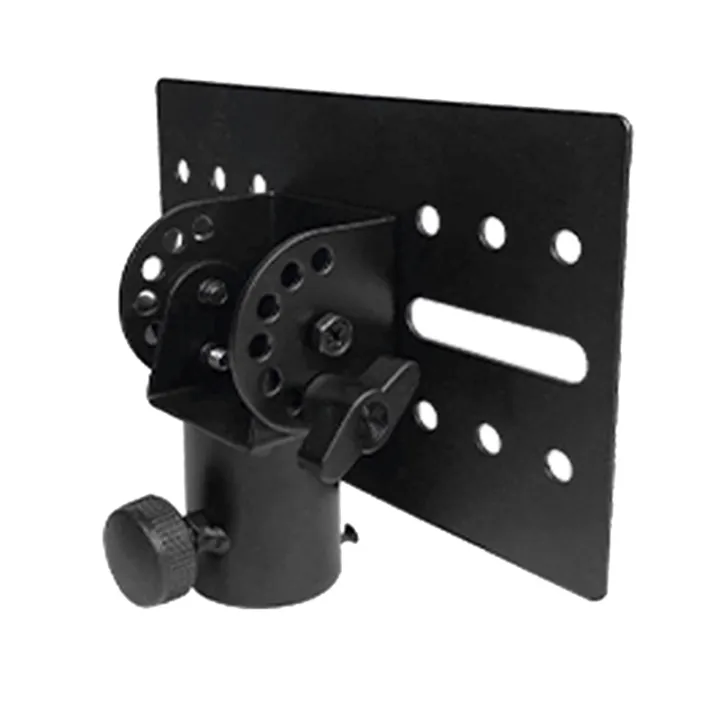 Rotatable 35mm Metal Mount Tripod Pole DJ Speaker Stand Adapter Top Cap ...